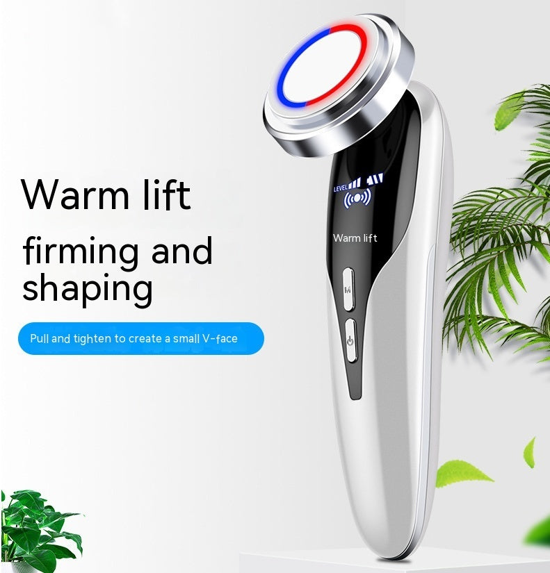 Red Blu-ray Cosmetic Instrument Massage Inductive Therapeutical