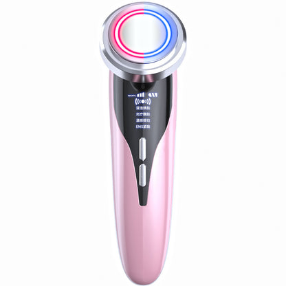 Red Blu-ray Cosmetic Instrument Massage Inductive Therapeutical