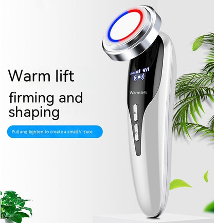 Red Blu-ray Cosmetic Instrument Massage Inductive Therapeutical